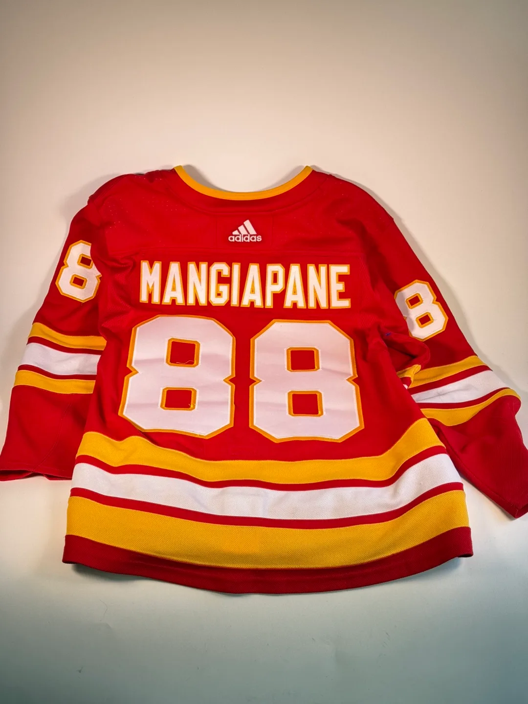 Adidas Calgary Flames #88 Mangiapane Authentic Jersey image indicator(5)