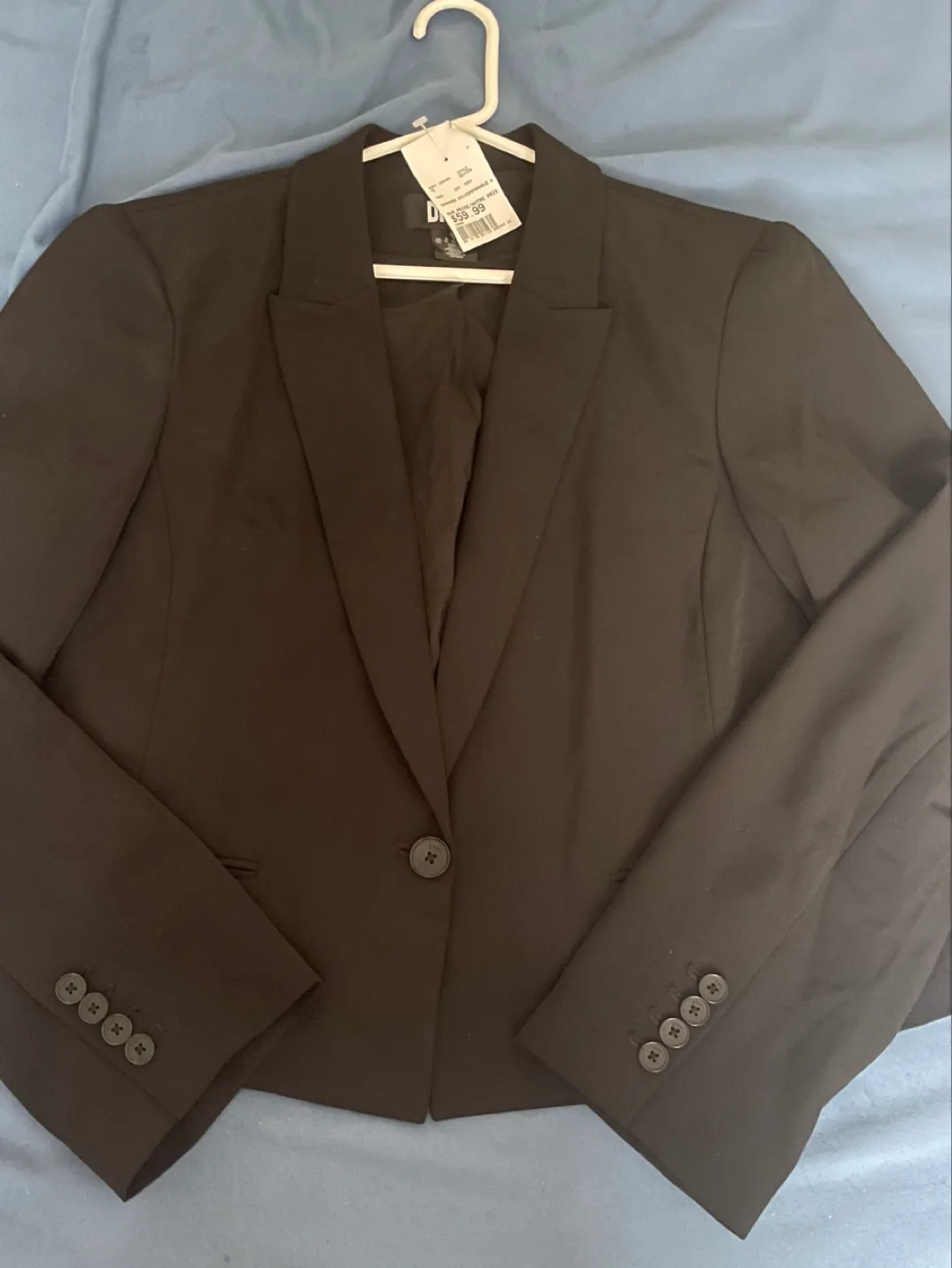 BNWT DKNY Black Blazer Size XL thumbnail