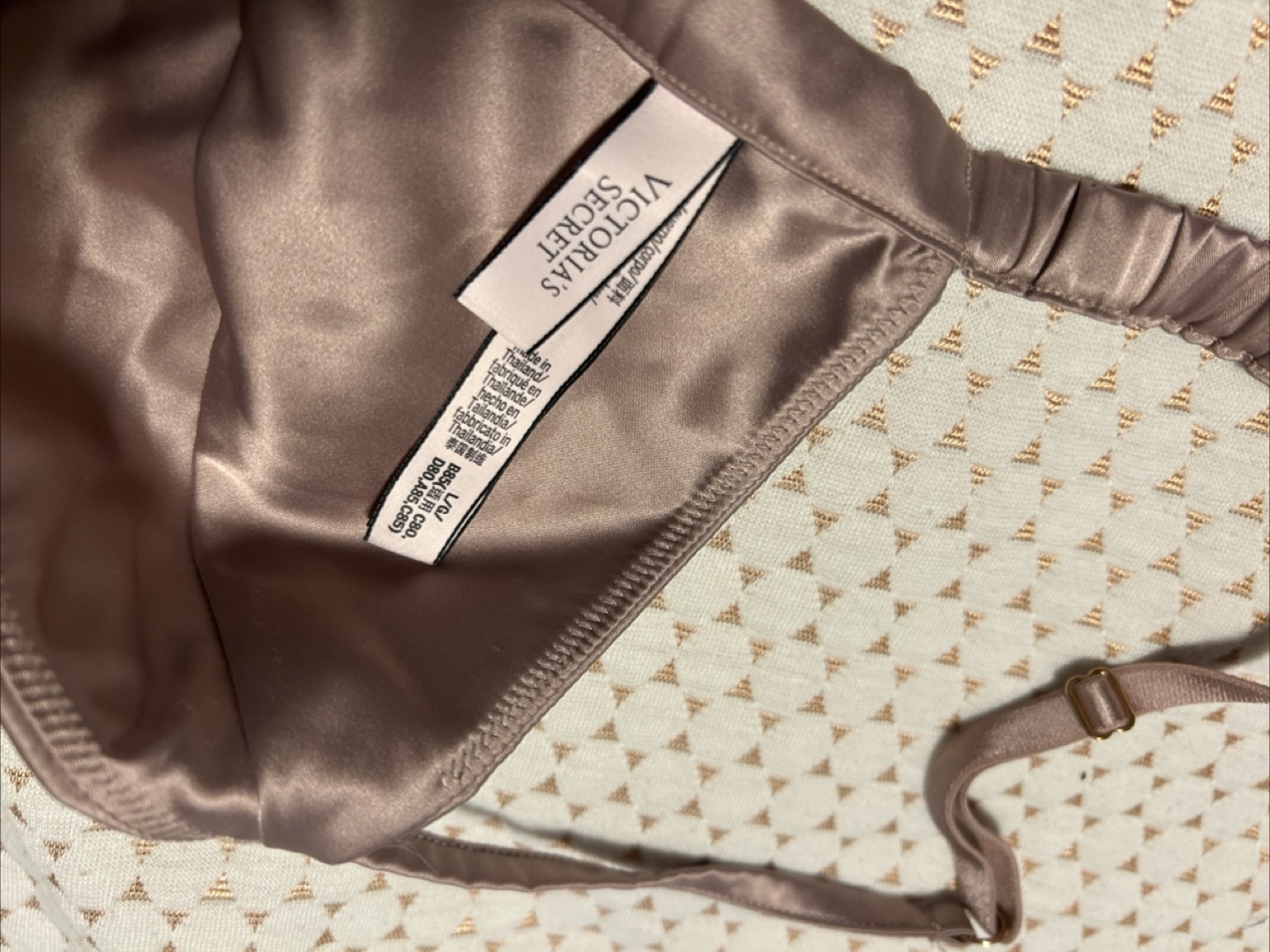 🏒Victoria's Secret Satin Triangle Bralette🏒 - photo 2