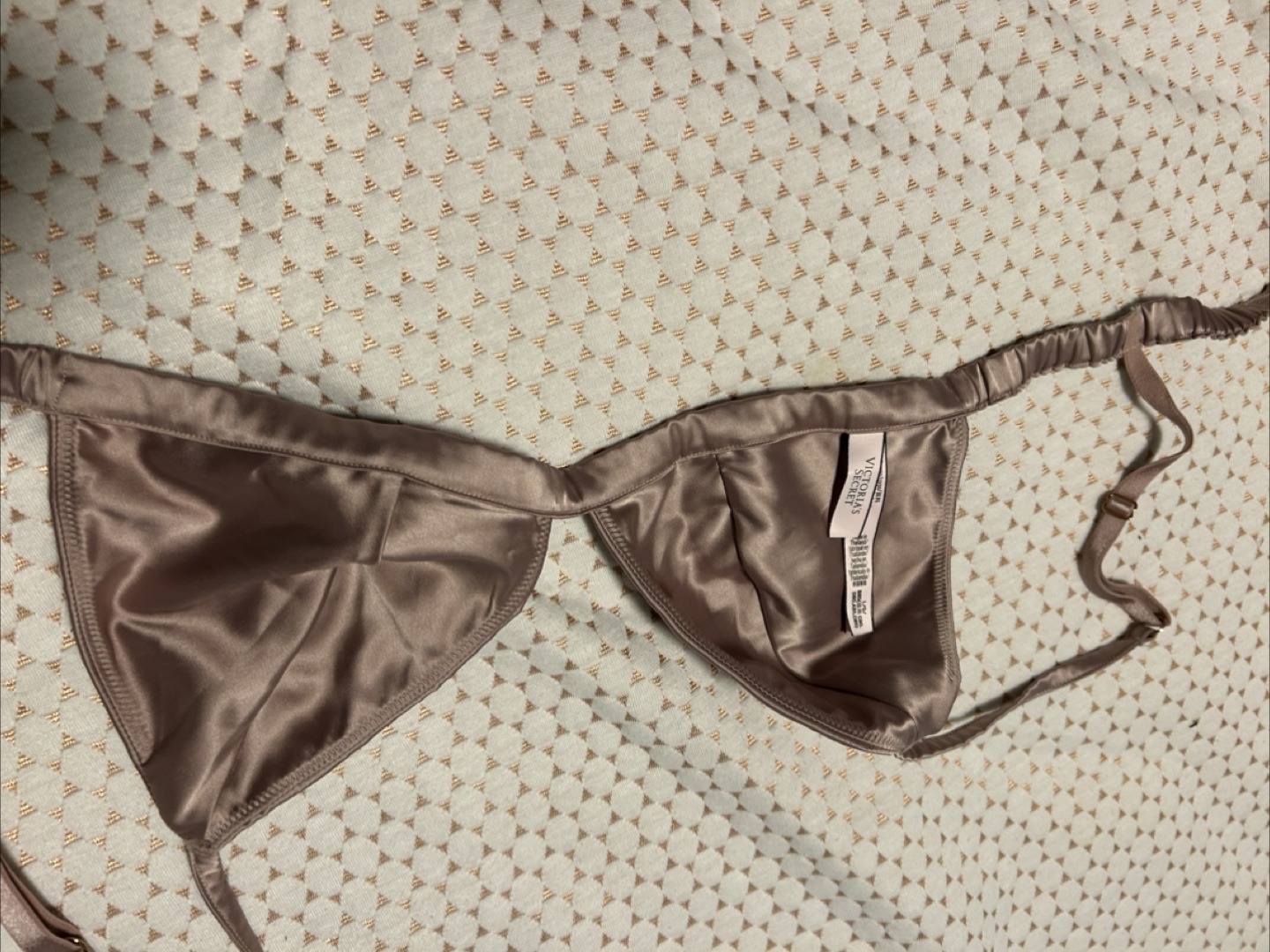 🏒Victoria's Secret Satin Triangle Bralette🏒 - photo 3