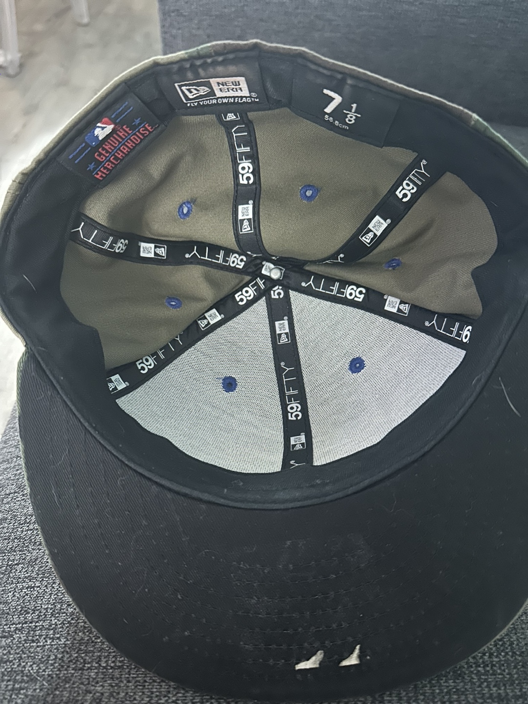 Toronto Blue Jays 59Fifty Camo Fitted Hat - Size 7 1/8 - photo 4