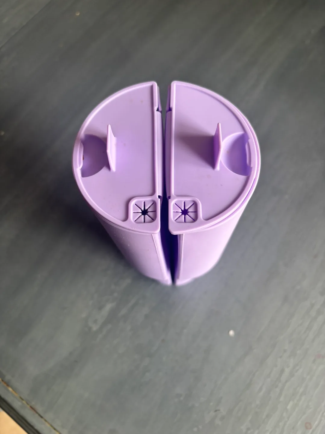 Pair of Purple Silicone Tumbler Sleeves image indicator(2)