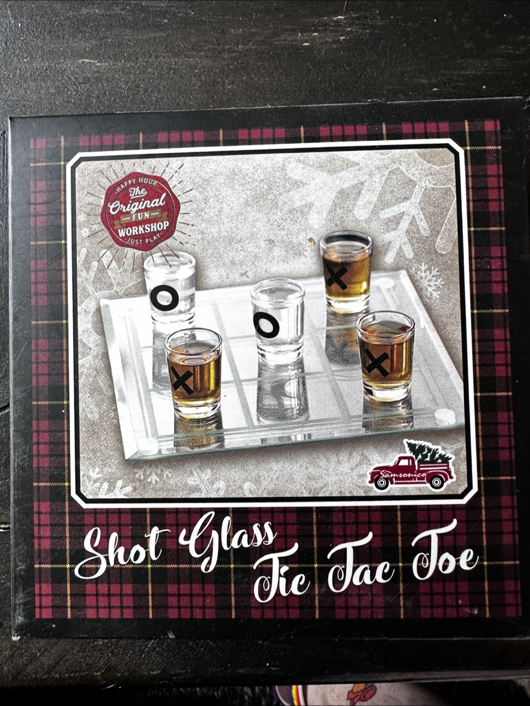 Shot Glass Tic Tac Toe Game - New in Box