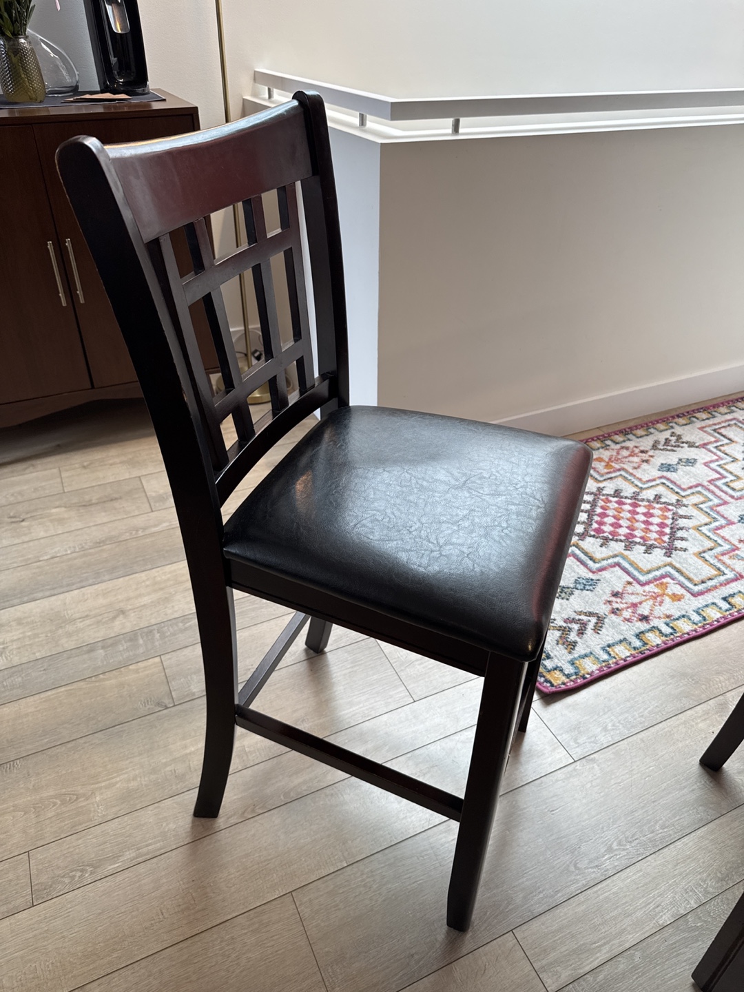 Expandable dining table with 6 chairs - photo 4