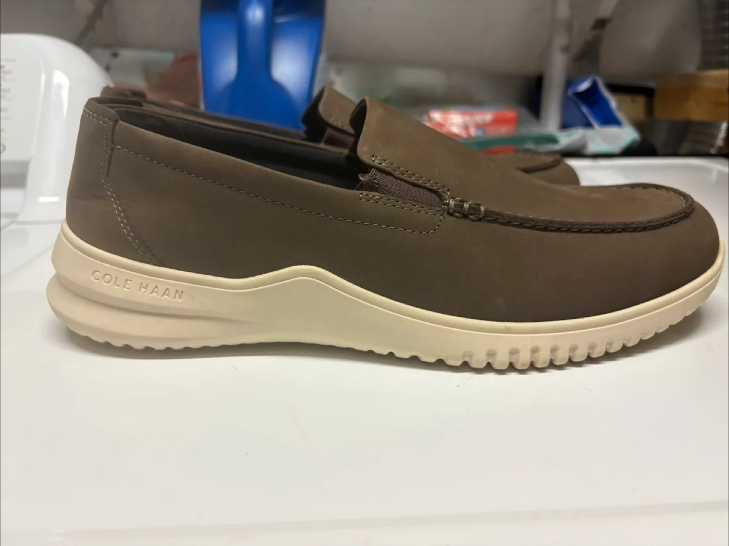 Men Cole Haan Slip On Loafer size 12US preowned image indicator(4)