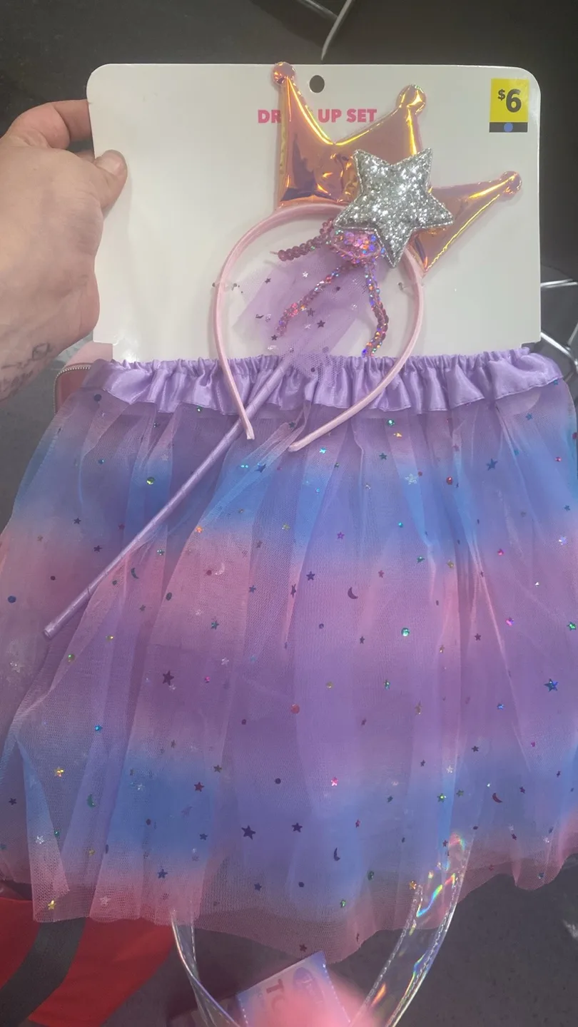Girls' Unicorn Dress Up Set thumbnail