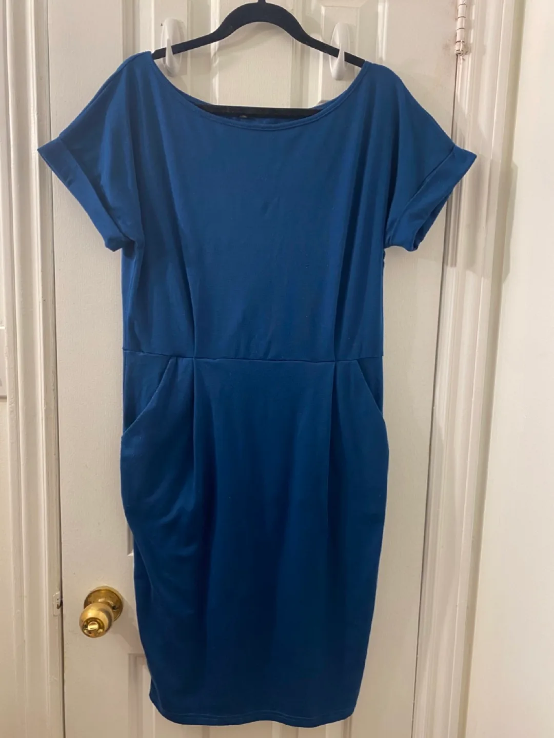 🏒Cobalt Blue Pocket Dress thumbnail