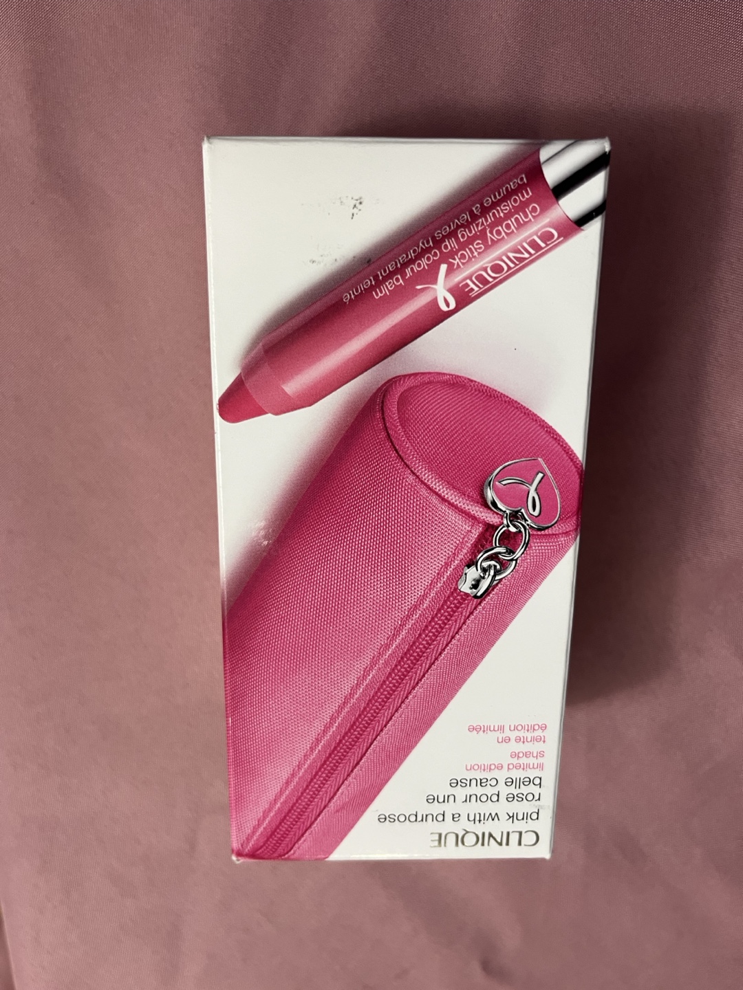 Clinique  Moisturizing Lip Balm in Rose Pop - Limited Edition