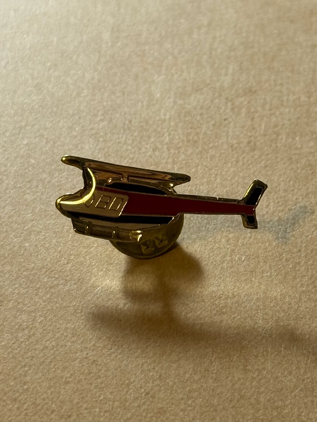 Helicopter Lapel Pin thumbnail
