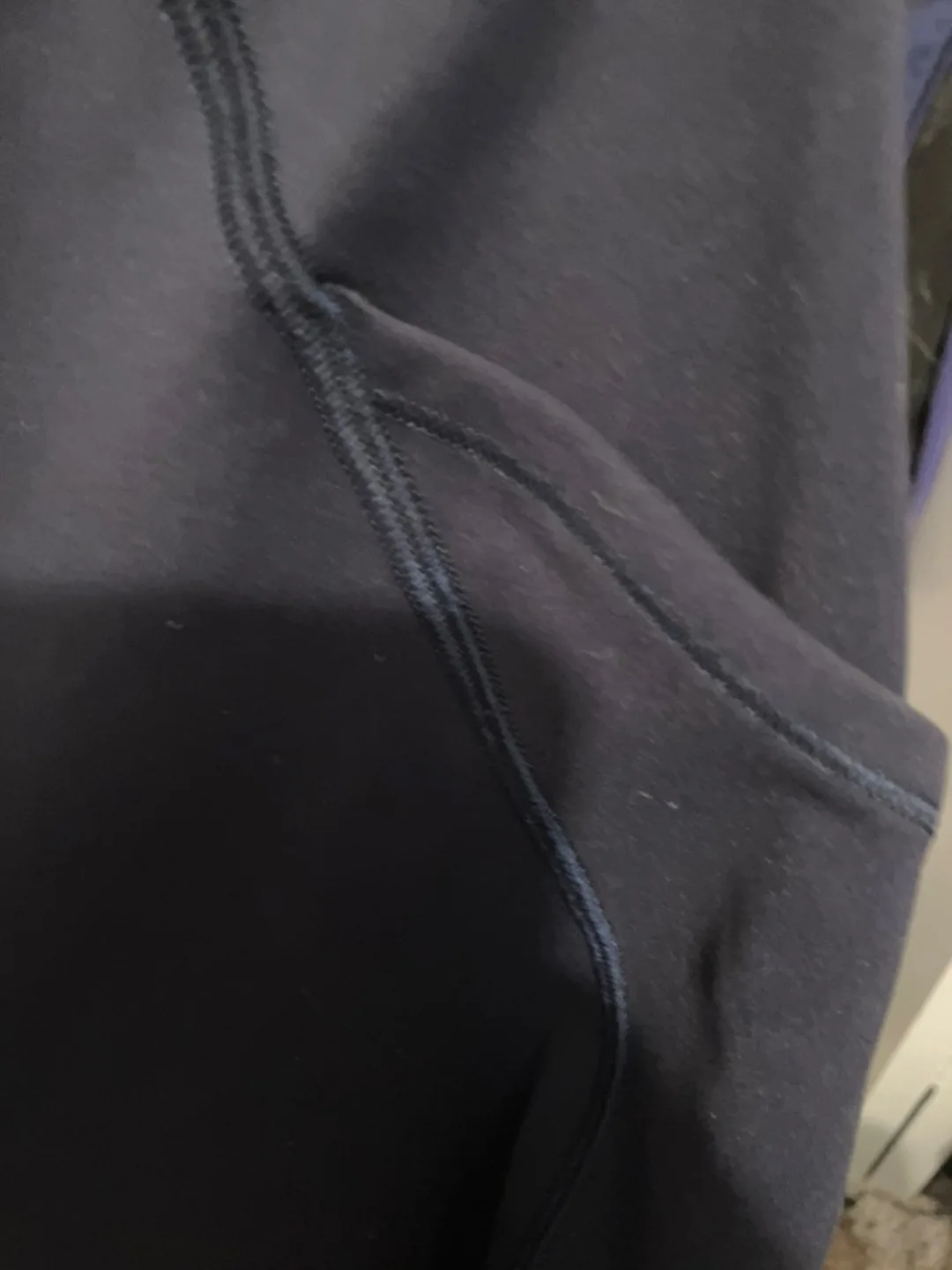 Lululemon Navy Blue Crop Leggings image indicator(4)