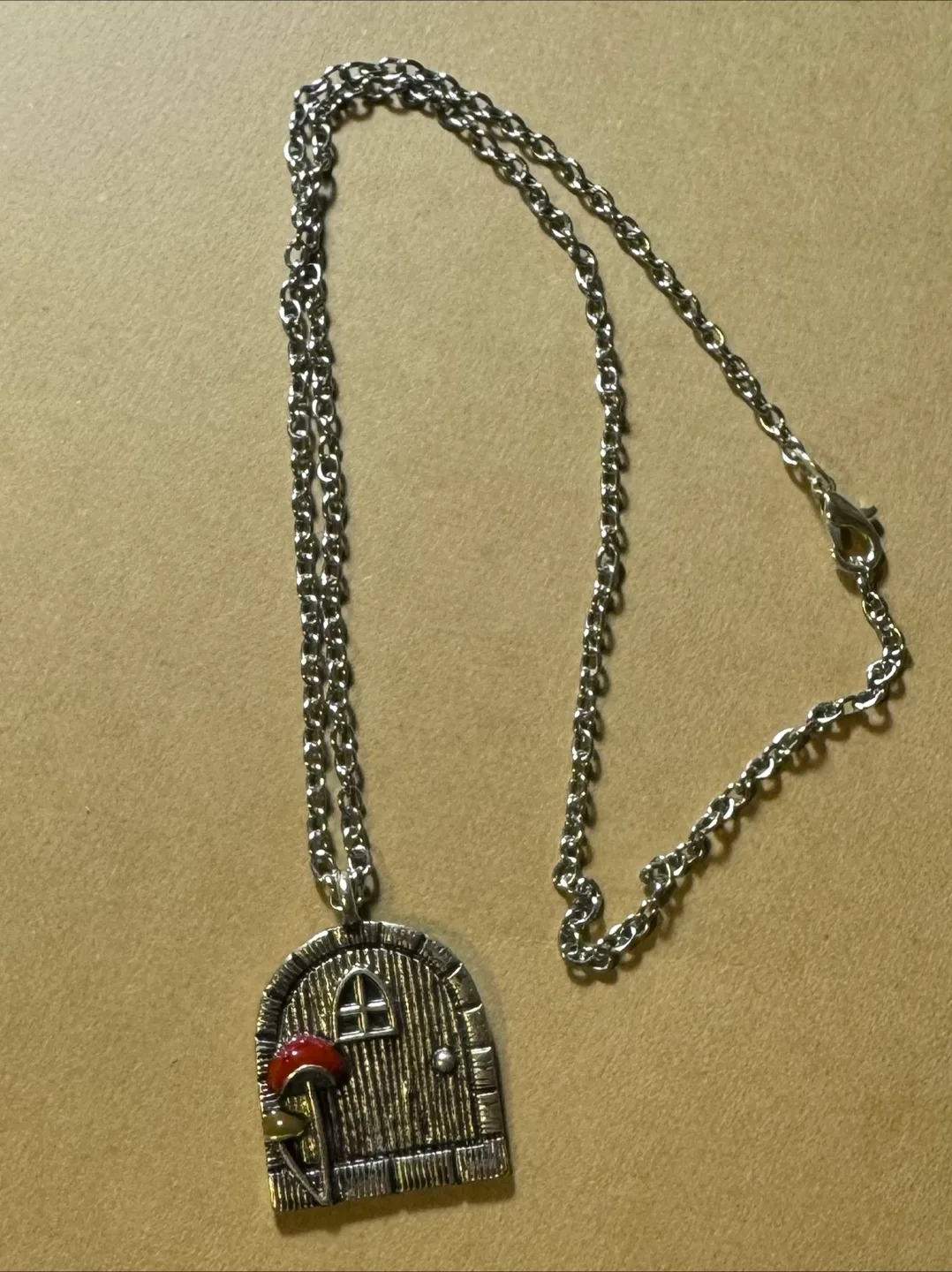 Mushroom Door Necklace thumbnail