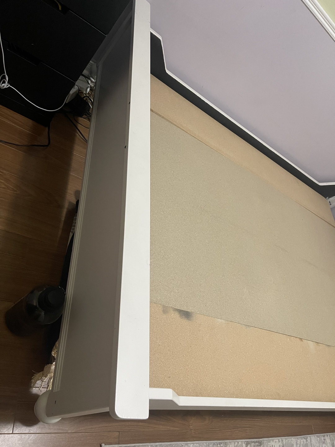 White Queen Bed Frame - photo 3