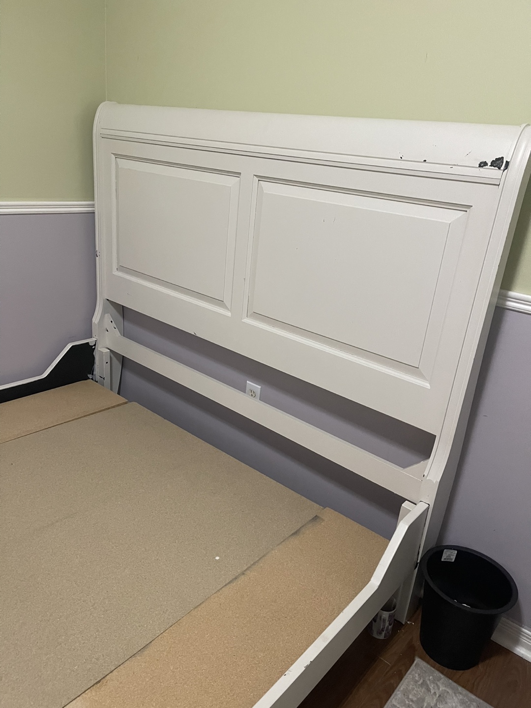 White Queen Bed Frame - photo 2