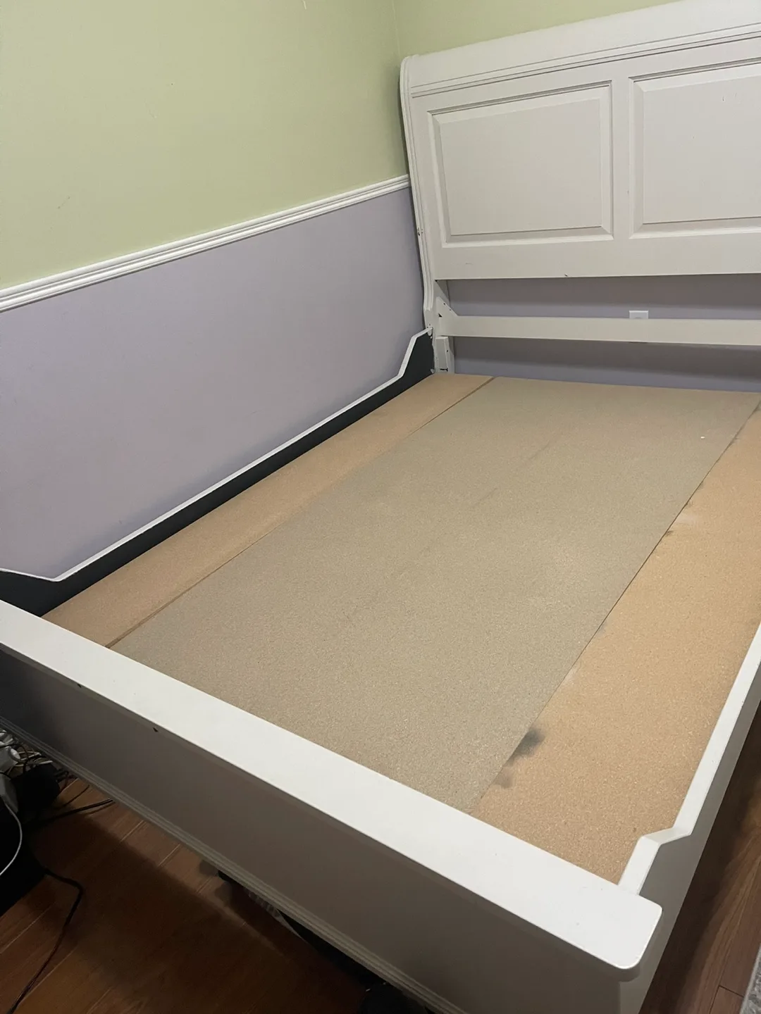 White Queen Bed Frame thumbnail