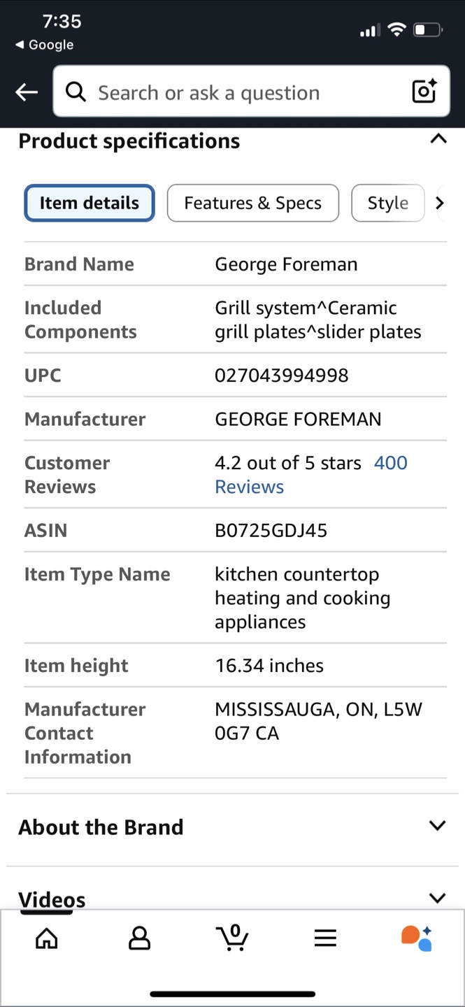 George Foreman Evolve 3-in-1 Digital Grill - photo 3
