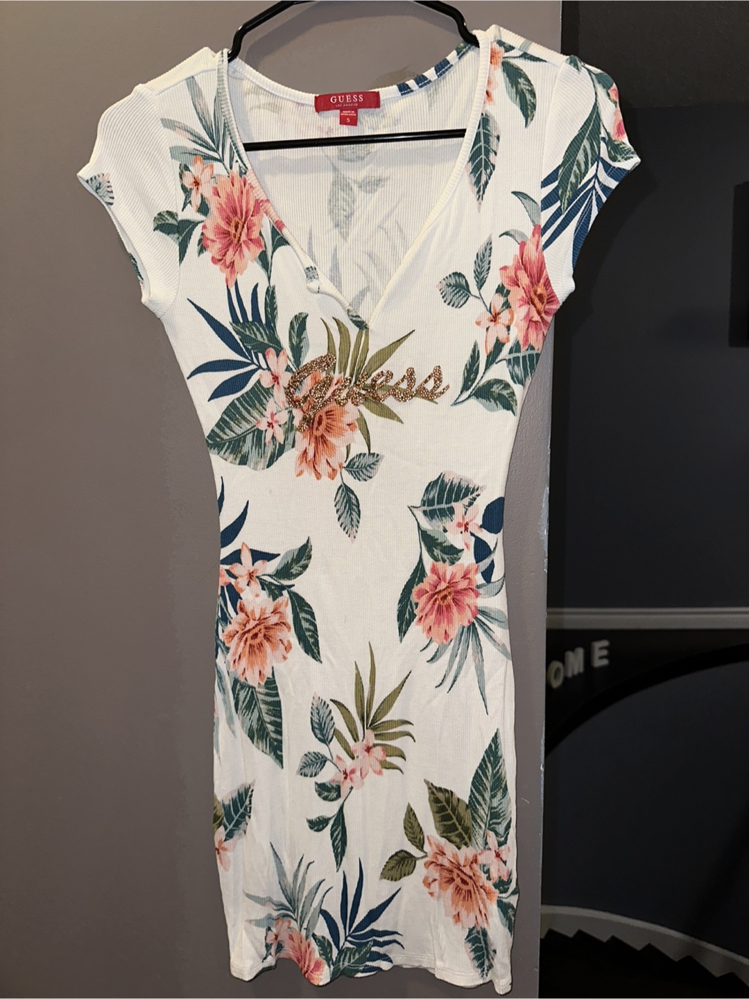 Guess Floral Mini Dress