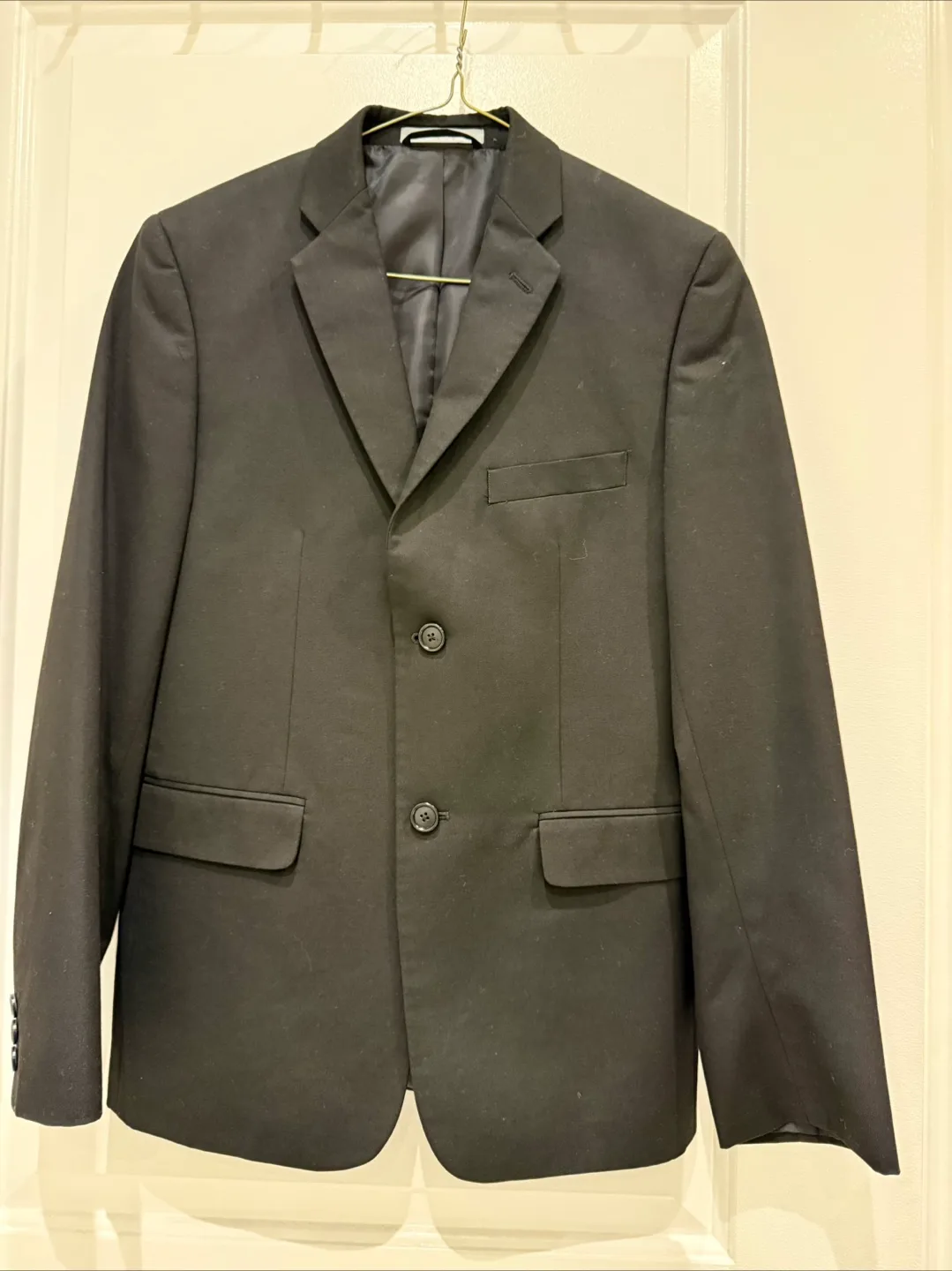 Calvin Klein Boys' Black Suit Size 30x30 thumbnail