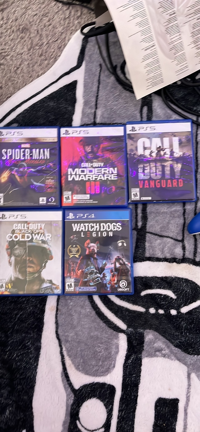 PS5 and ps4 games