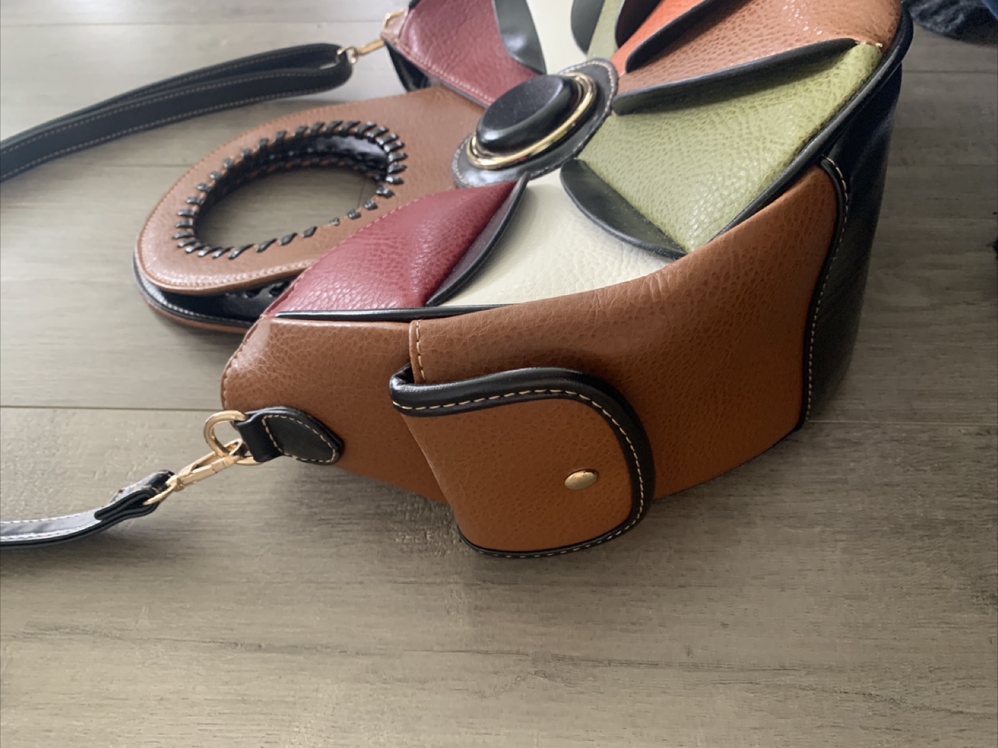 Multicoloured Unique Handbag - photo 2