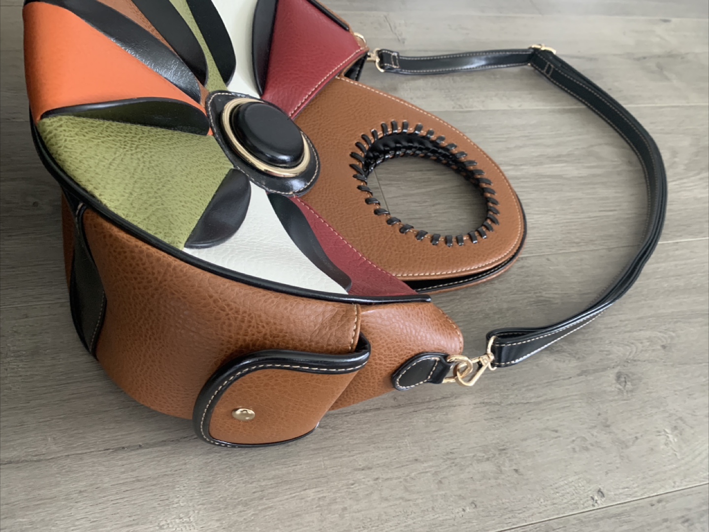 Multicoloured Unique Handbag - photo 3