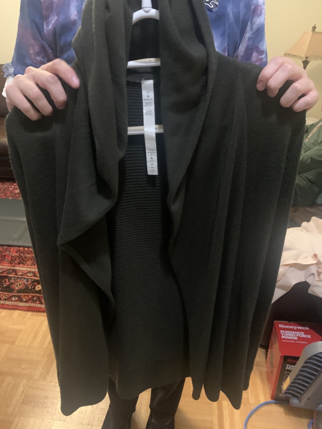 Lululemon Dark Olive Green Cardigan Size 4 - photo 2