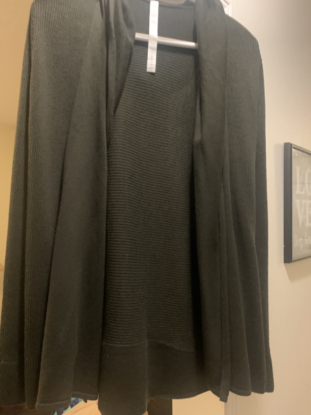 Lululemon Dark Olive Green Cardigan Size 4 - photo 4