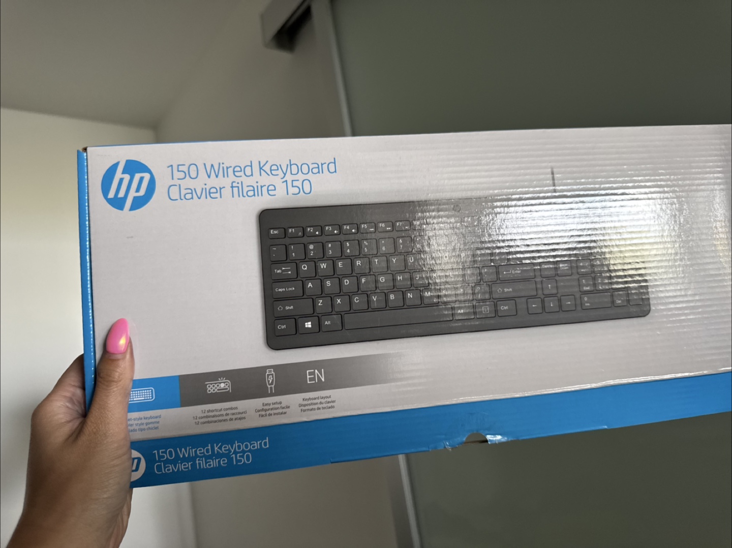 HP wired keyboard