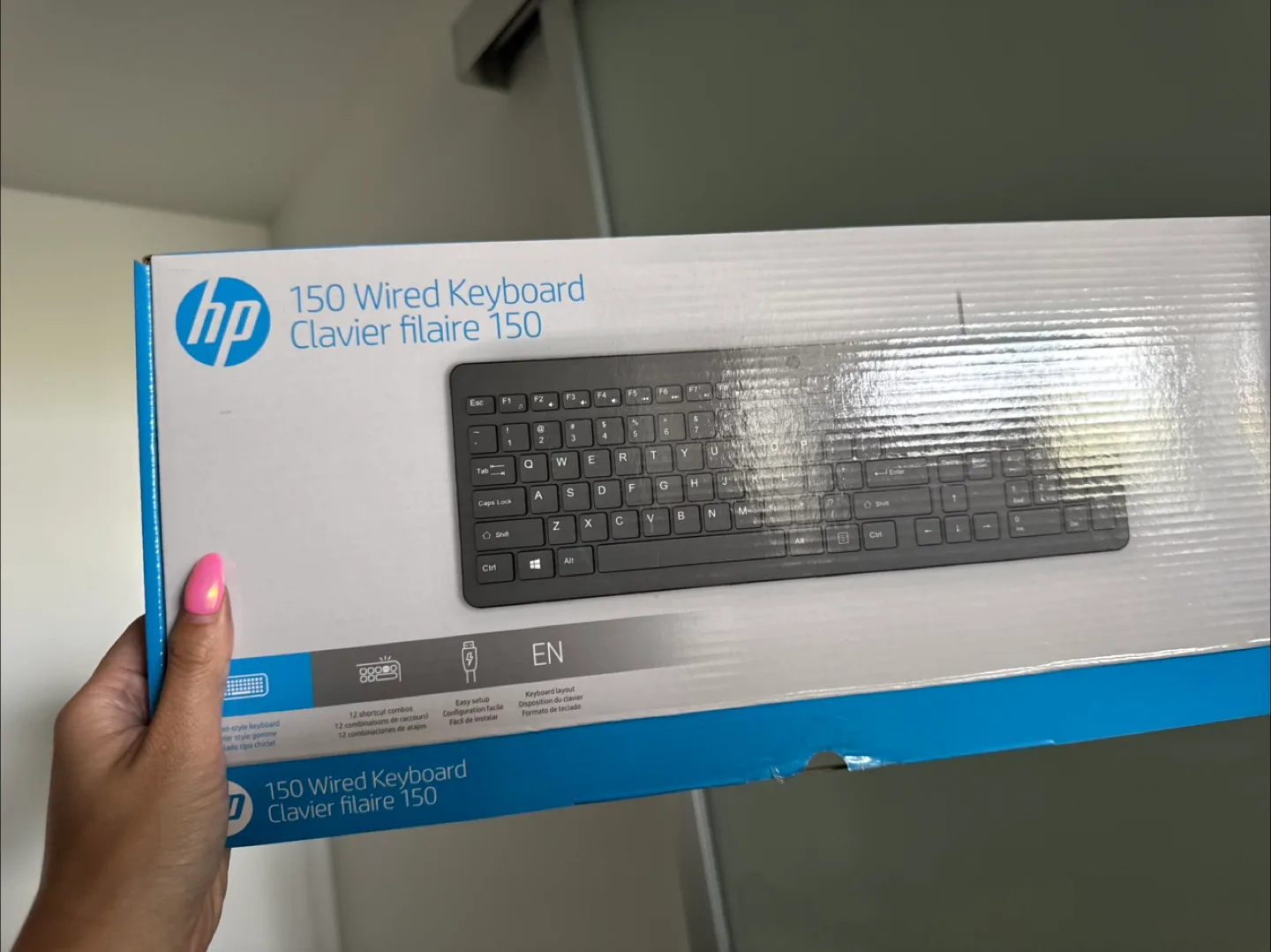 HP wired keyboard thumbnail