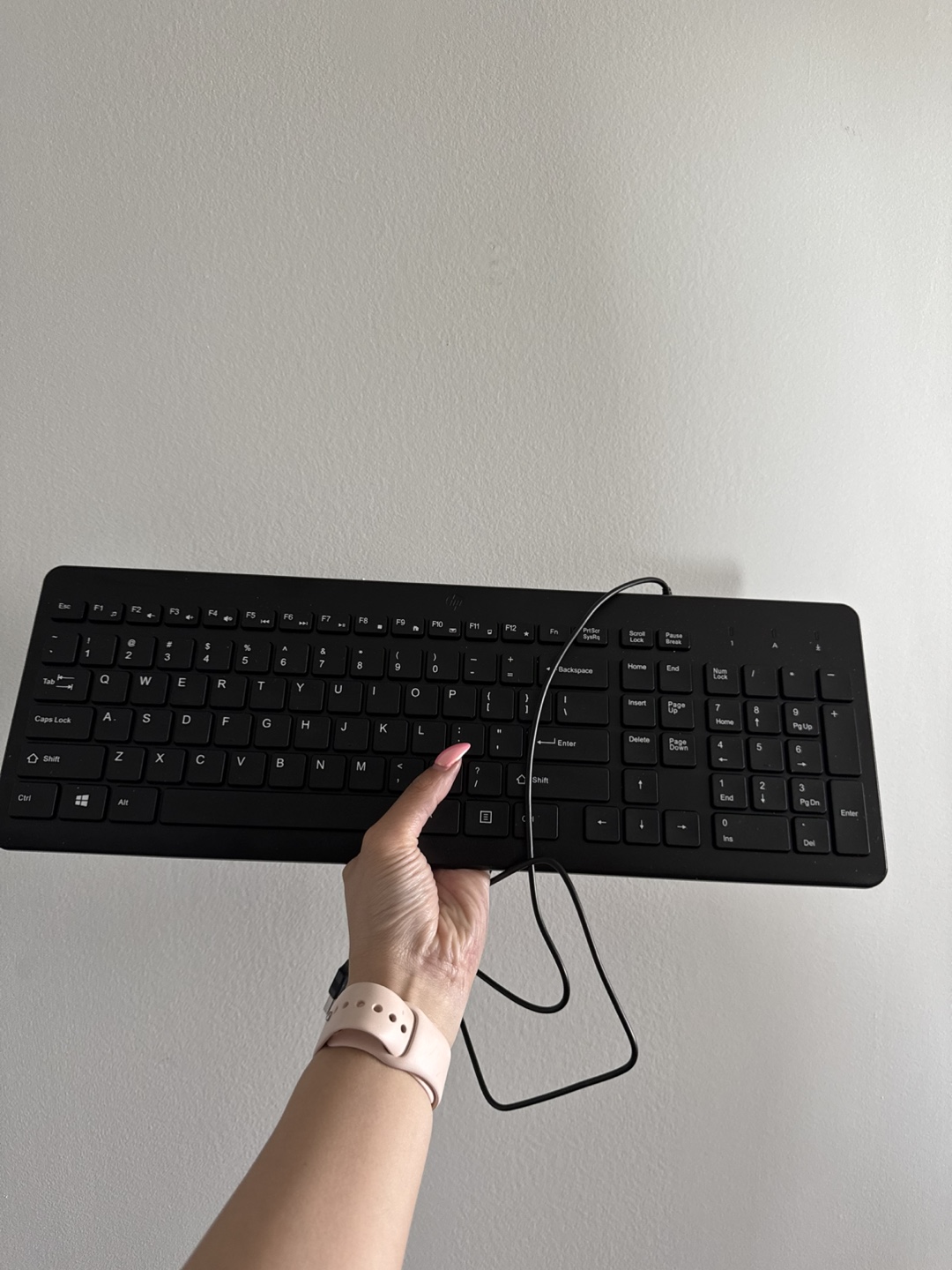 HP wired keyboard - photo 2