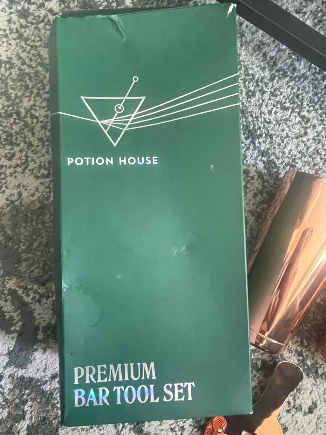 Potion House Premium Rose Gold Cocktail Shaker Set image indicator(3)