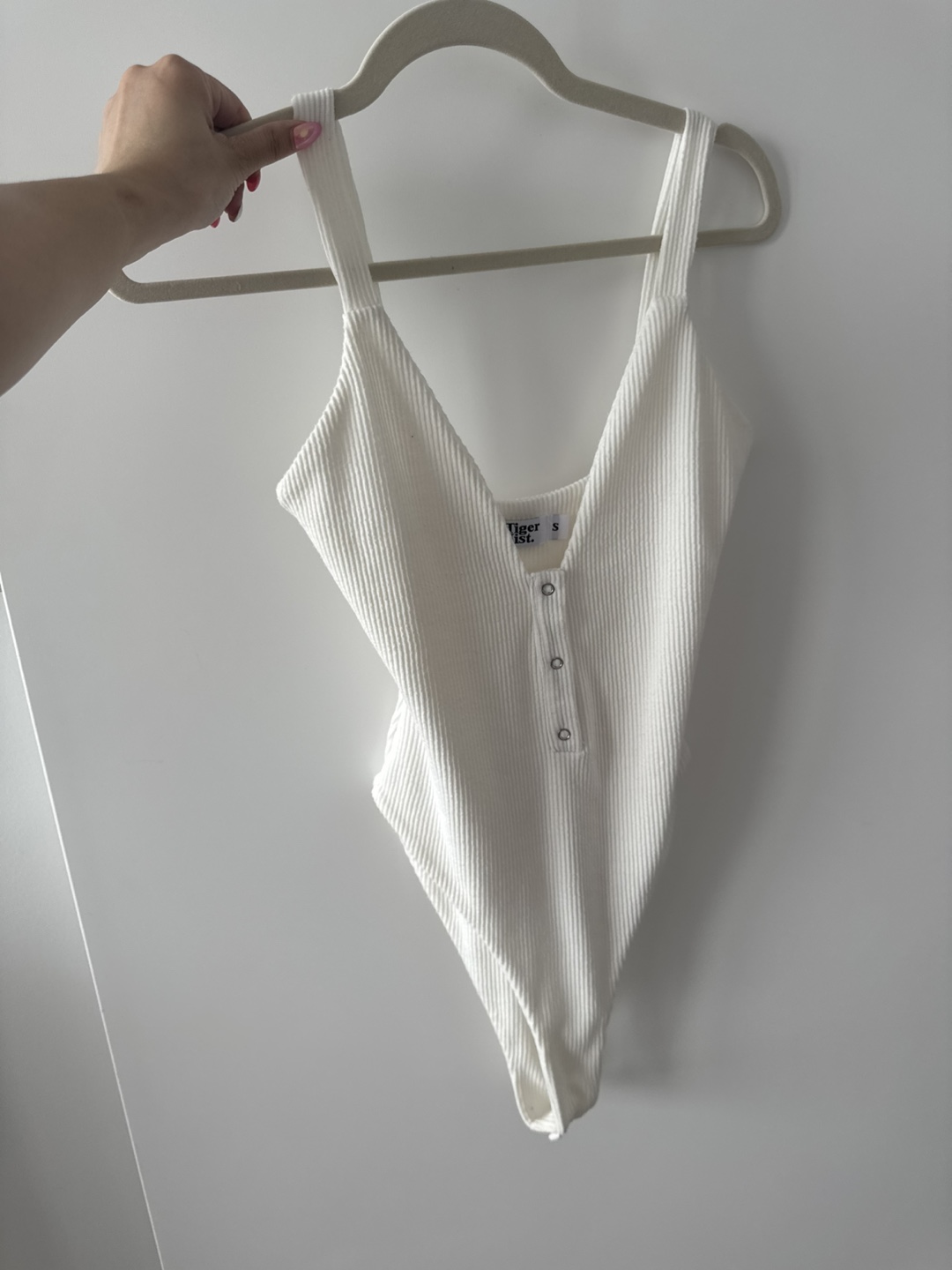 White tiger mist bodysuit women’s