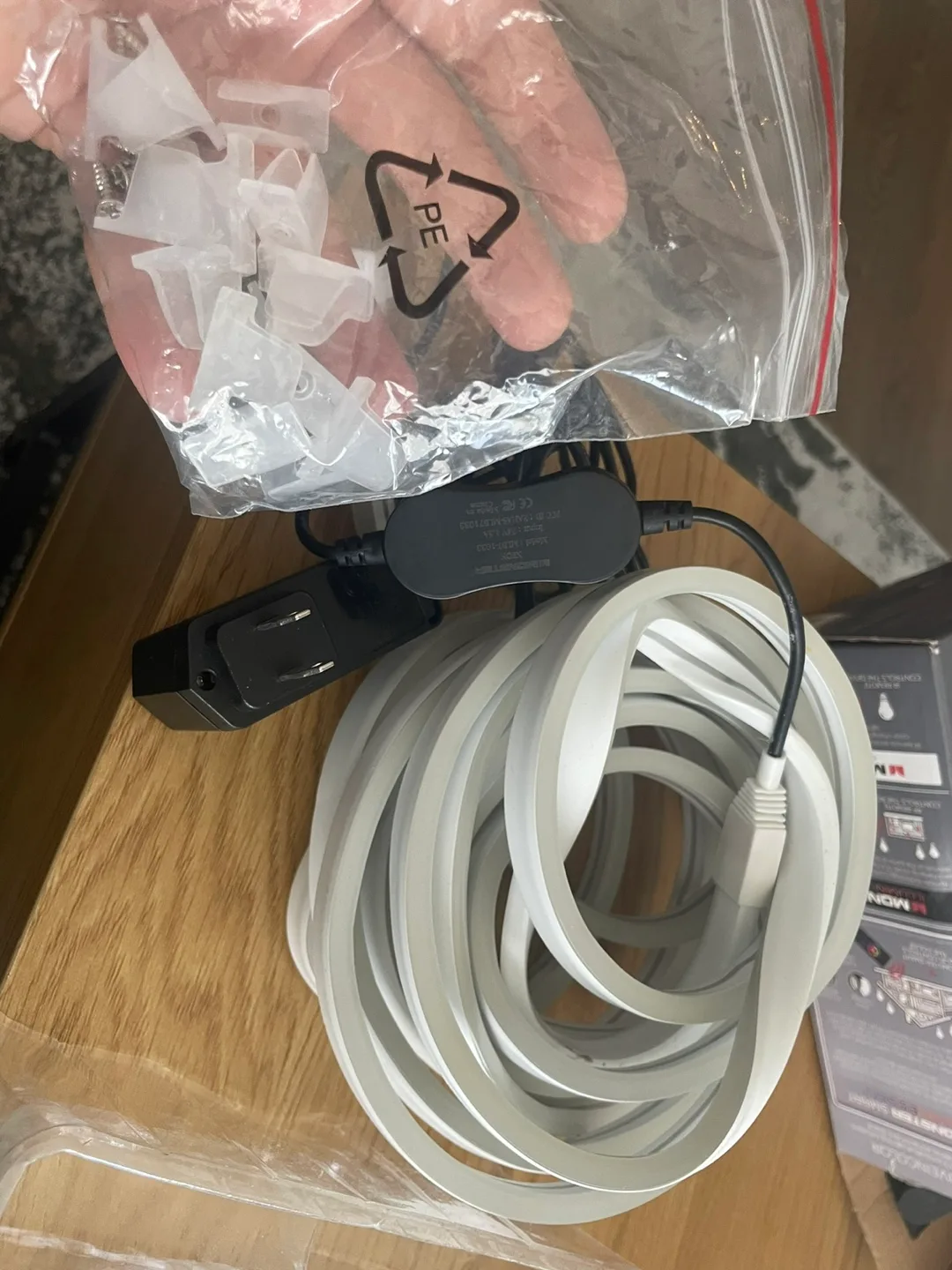 Monster Smart IlluminEssence 16.4ft Neon Smart LED Light Strip image indicator(3)