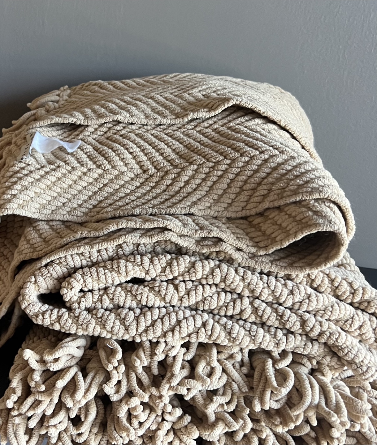 Pottery Barn Textured Throw Blanket🥕 - photo 4