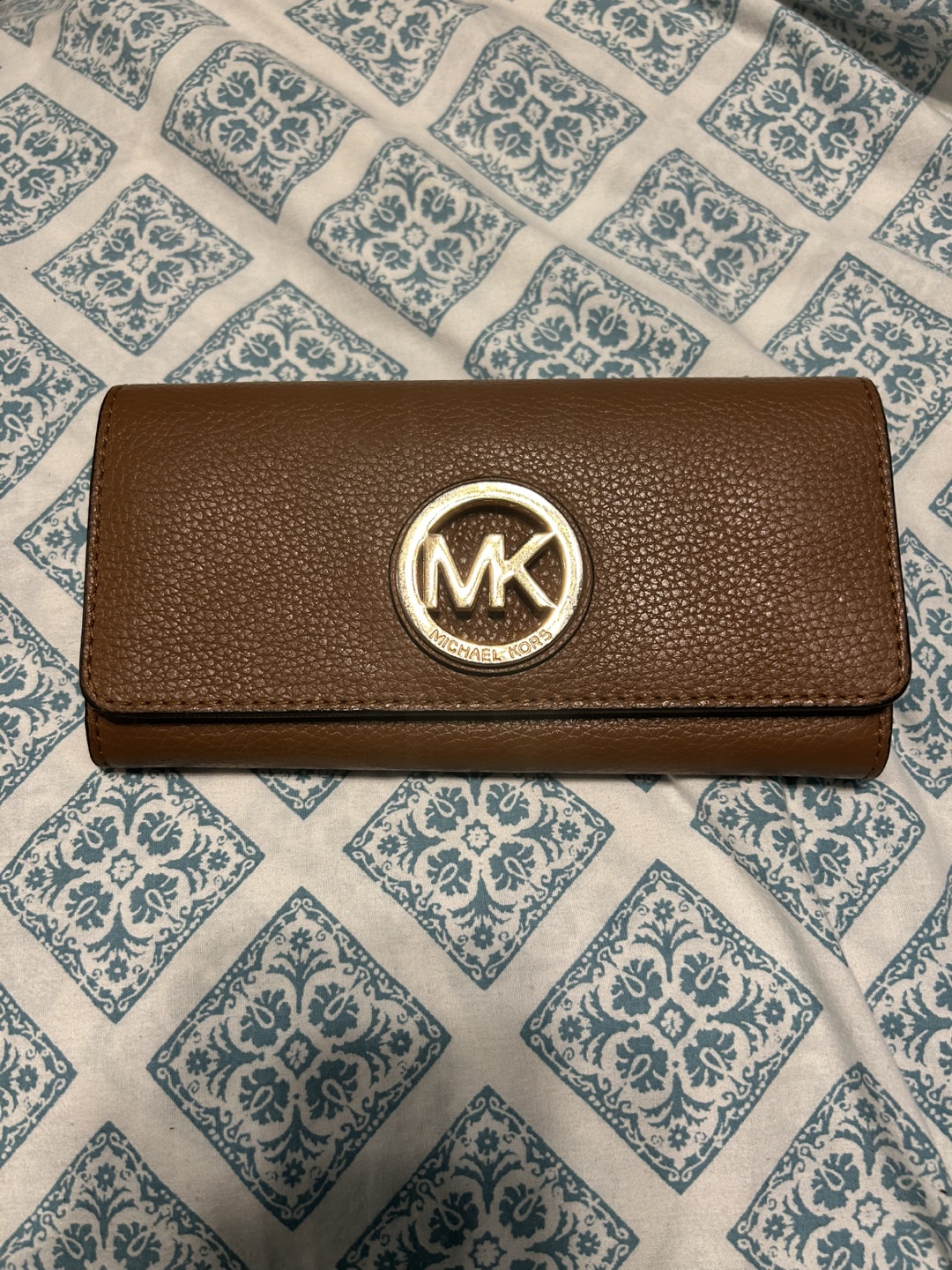 Michael Kors Brown Leather Wallet