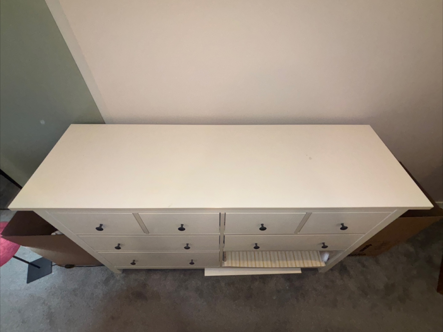 White IKEA MALM 8-Drawer Dresser - photo 2