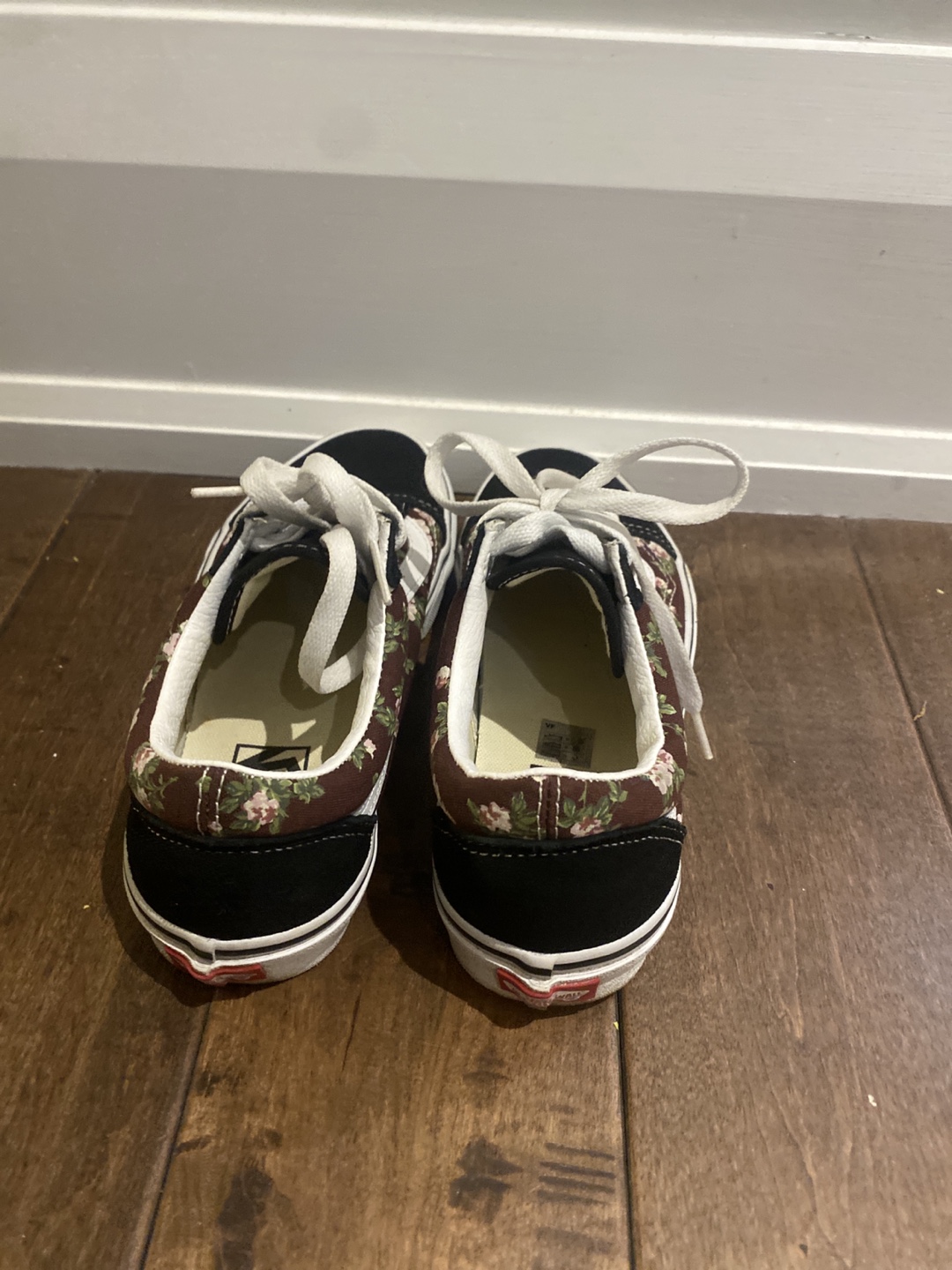 Vans Old Skool Floral Skate Shoes - Women's Size 7 - photo 4