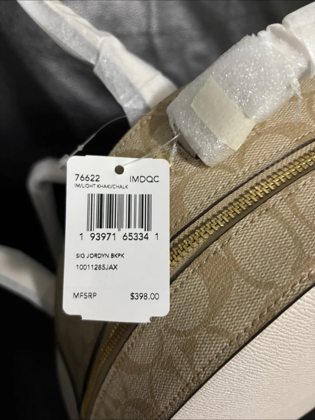 Coach Jordyn Backpack in Light Khaki/Chalk image indicator(3)