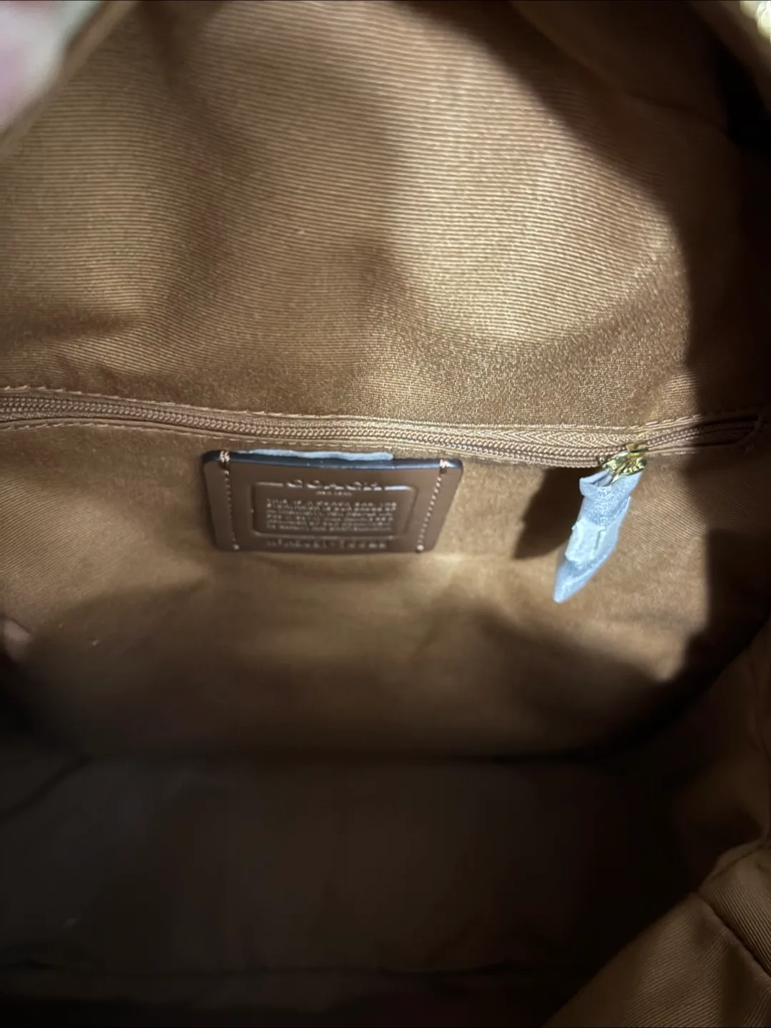Coach Jordyn Backpack in Light Khaki/Chalk image indicator(5)