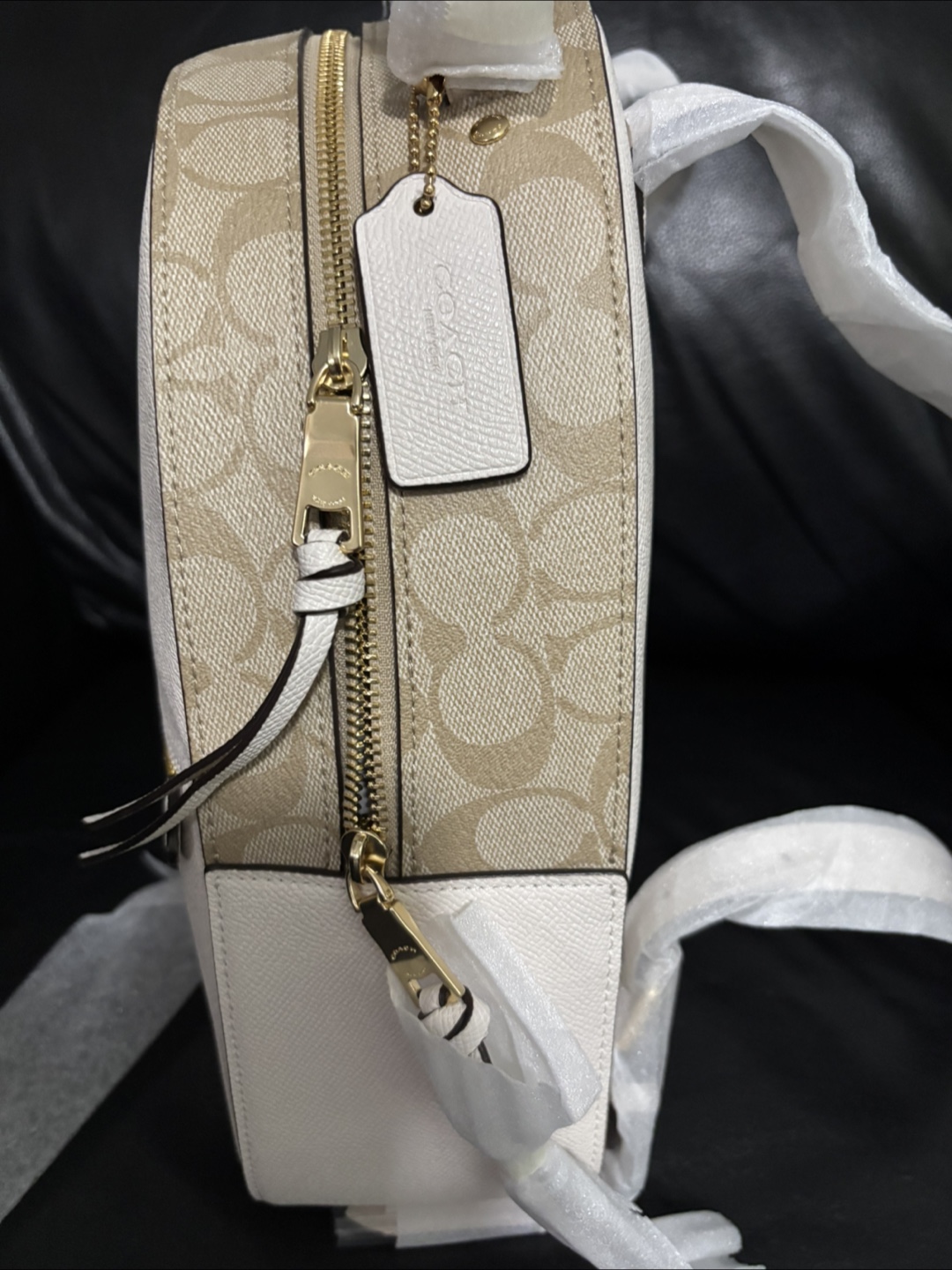 Coach Jordyn Backpack in Light Khaki/Chalk - photo 4