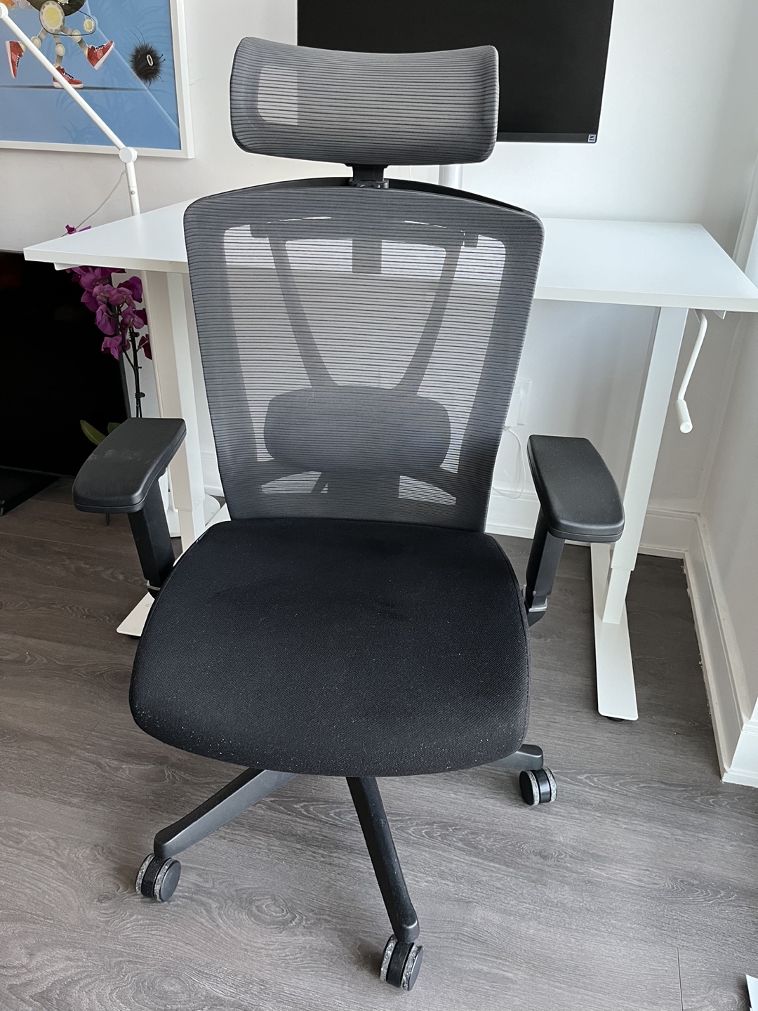 Autonomous Ergonomic Office Chair with Headrest - photo 4