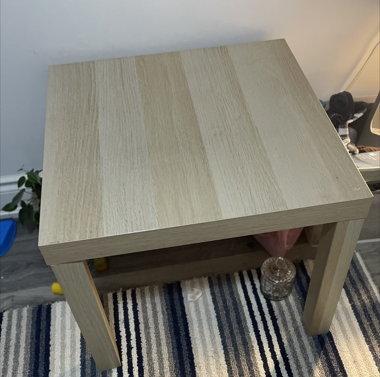 IKEA Lack Side Table - Light Beige