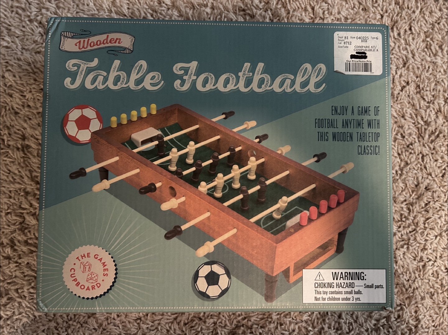 Wooden Tabletop Football Game - photo 2