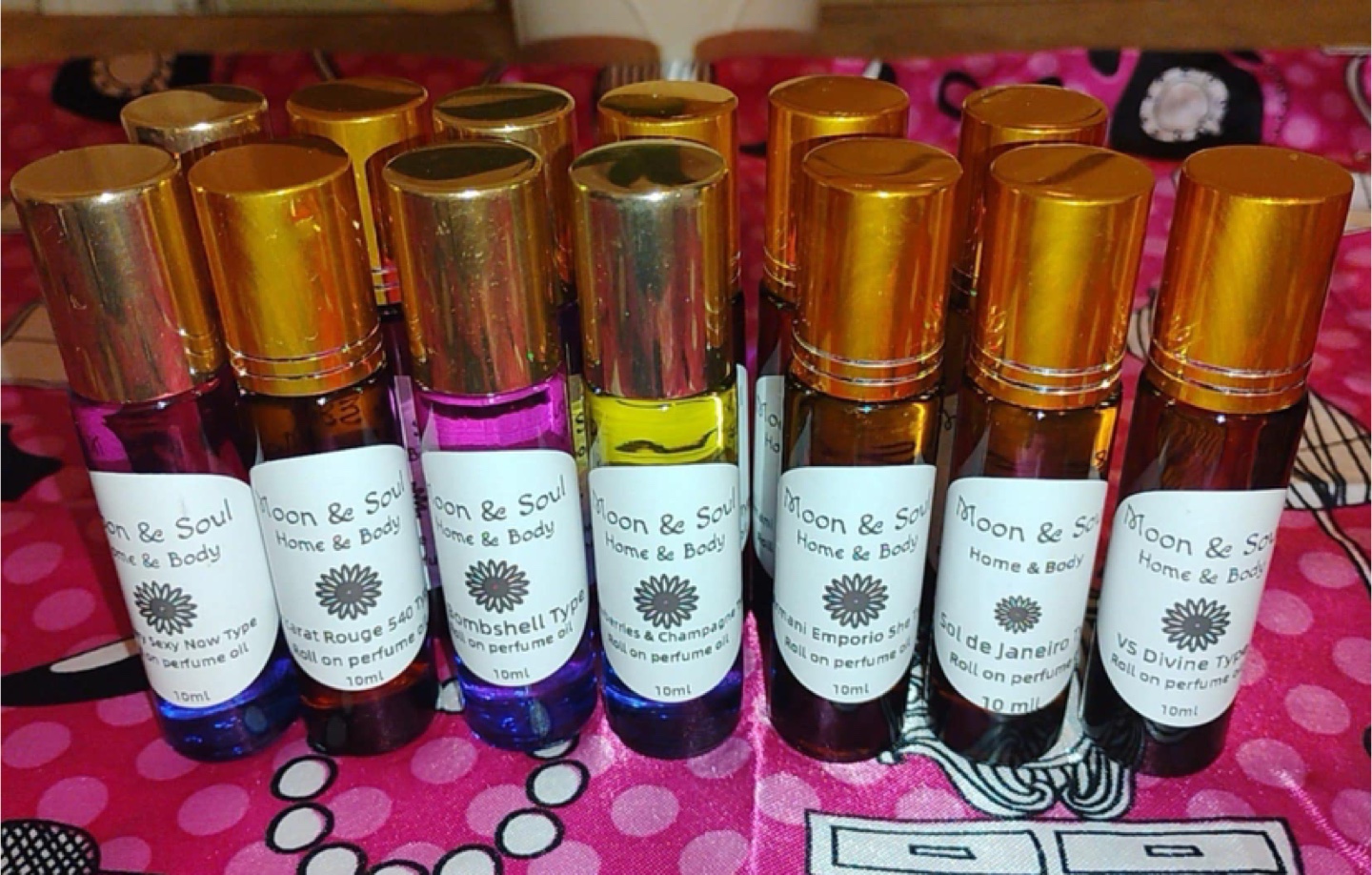 Moon & Soul Home & Body Roll-on Perfume Oils (10ml)