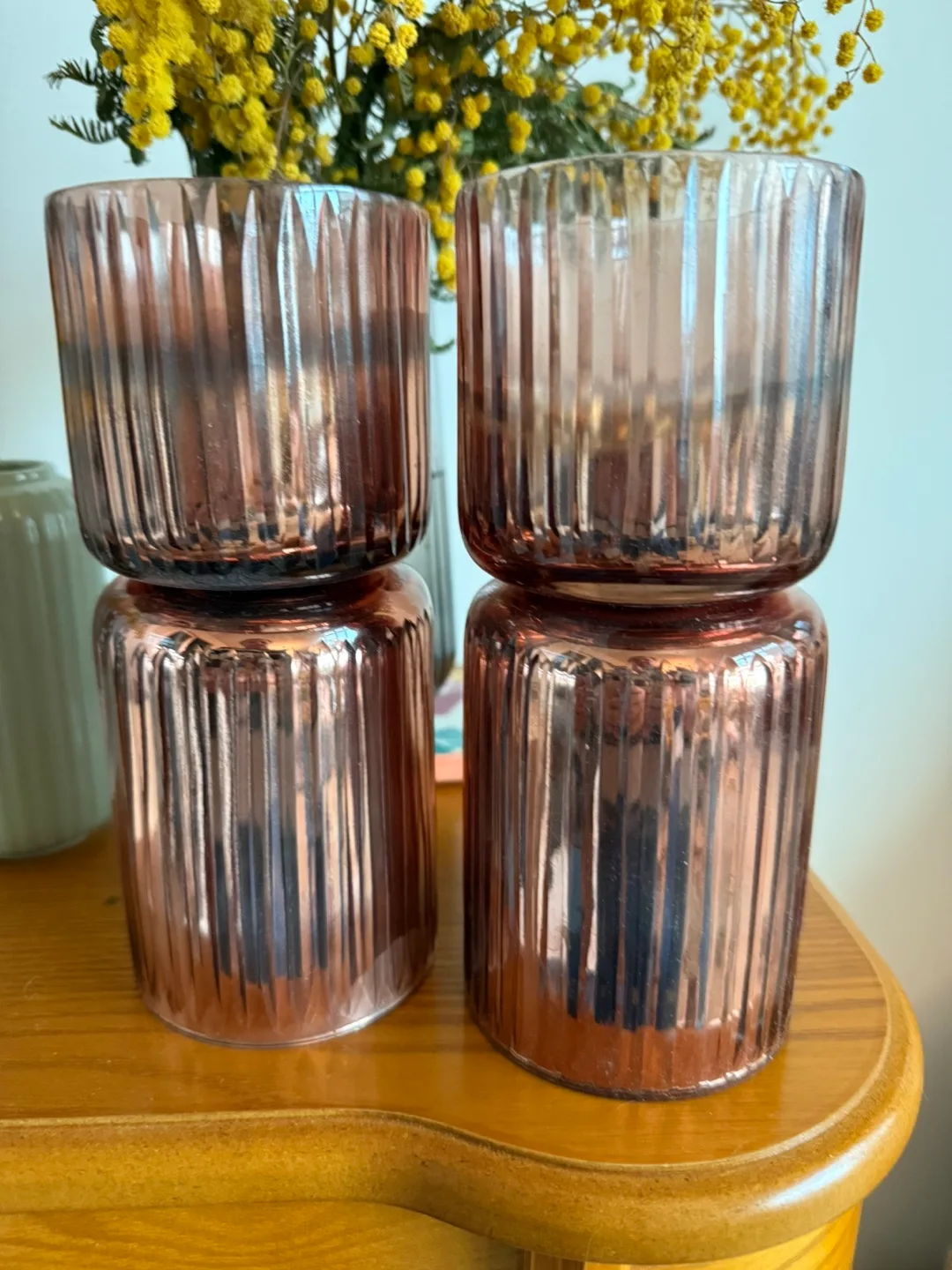 Mercury Glass Candle Holders thumbnail