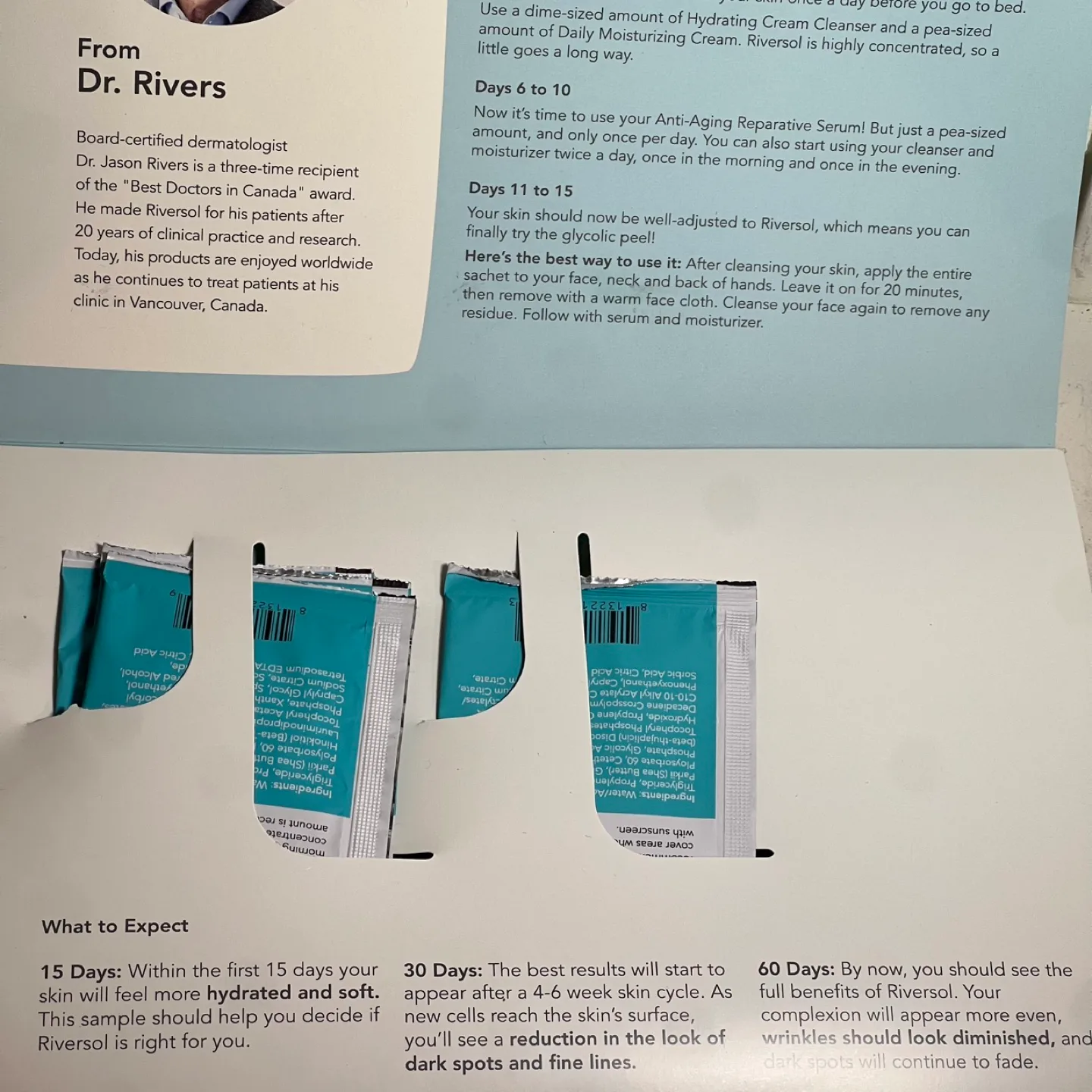 Riversol 15-Day Sample Kit for Sensitive Skin image indicator(4)