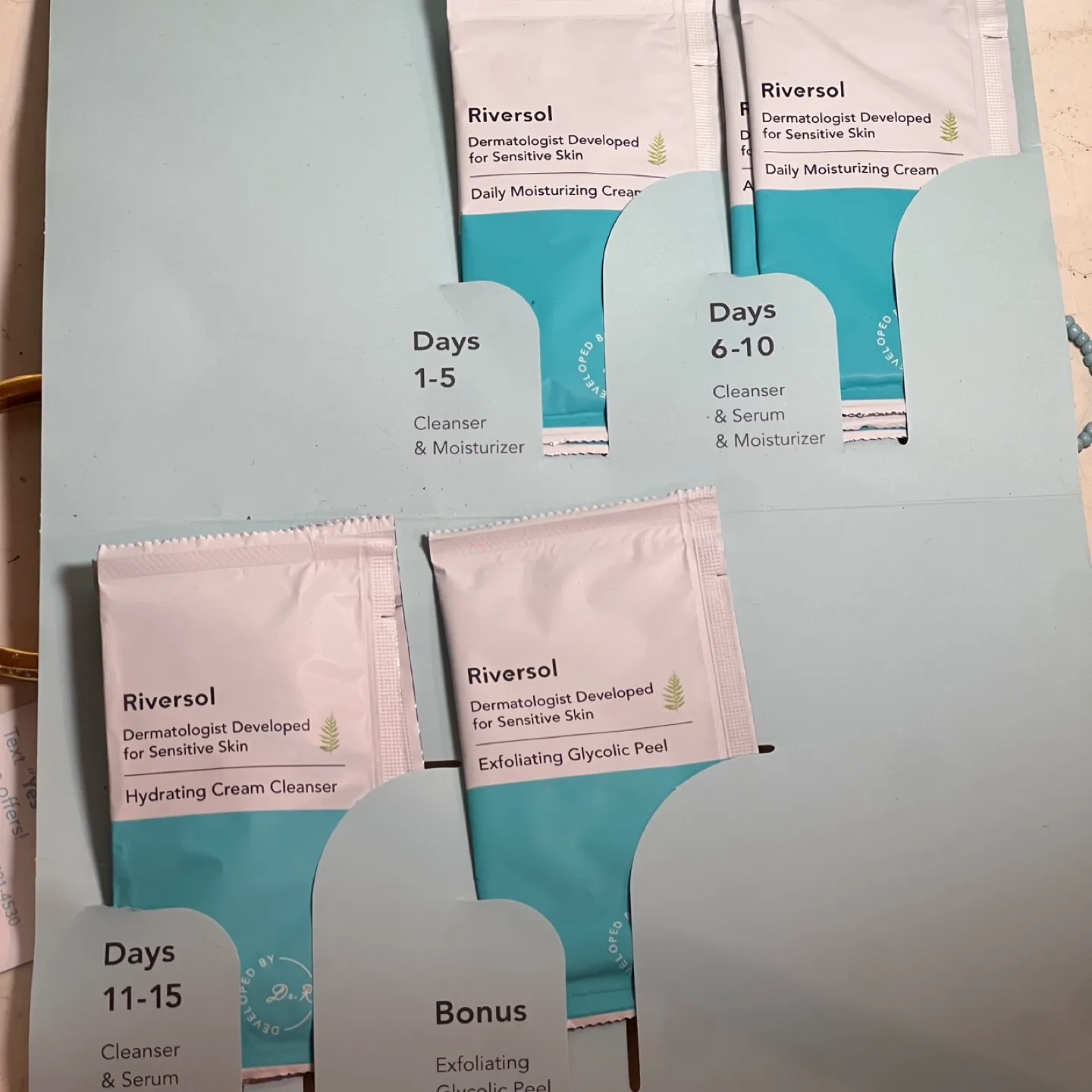 Riversol 15-Day Sample Kit for Sensitive Skin image indicator(2)