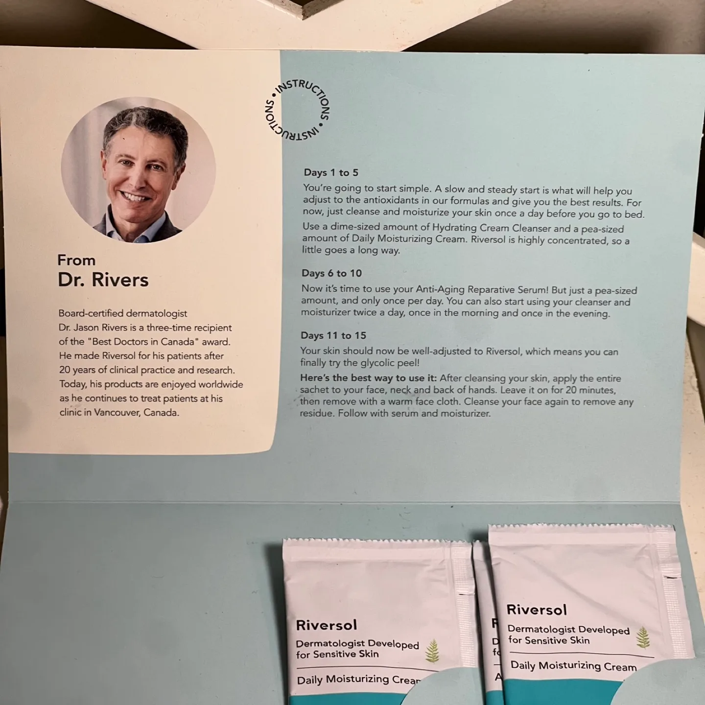 Riversol 15-Day Sample Kit for Sensitive Skin image indicator(3)