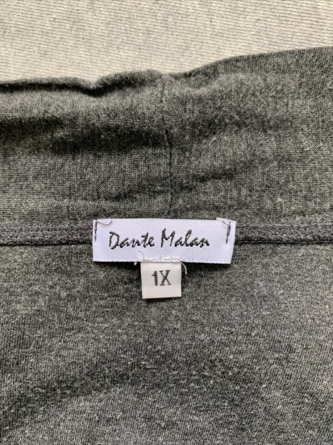 Dante Malan Grey Wrap Cardigan - Size 1X image indicator(3)