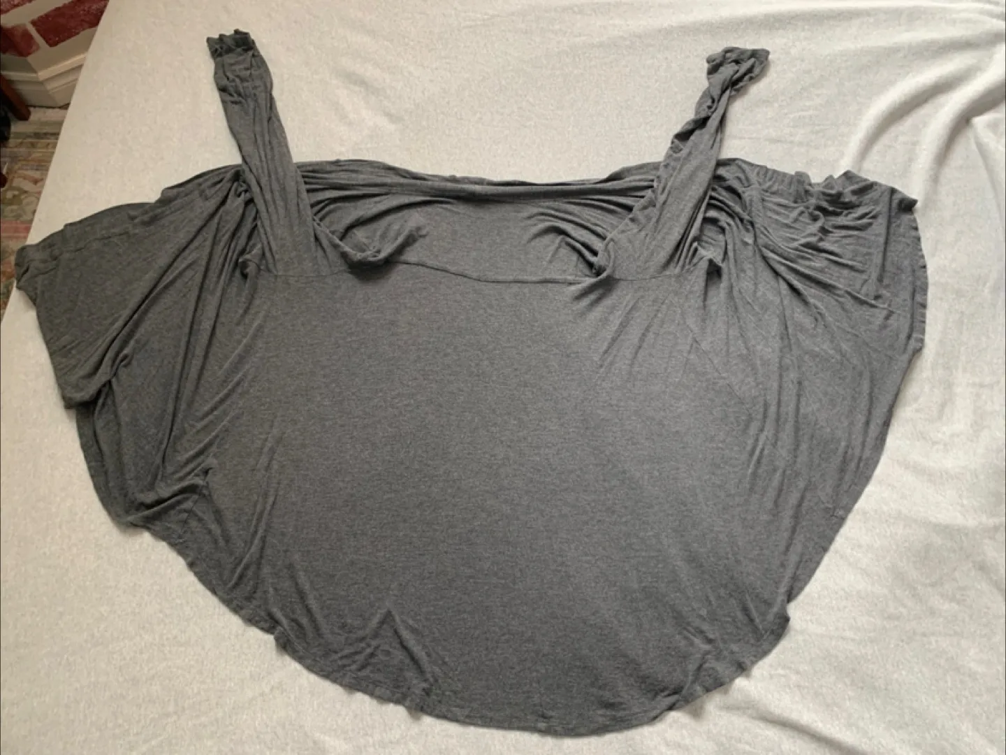 Dante Malan Grey Wrap Cardigan - Size 1X image indicator(2)