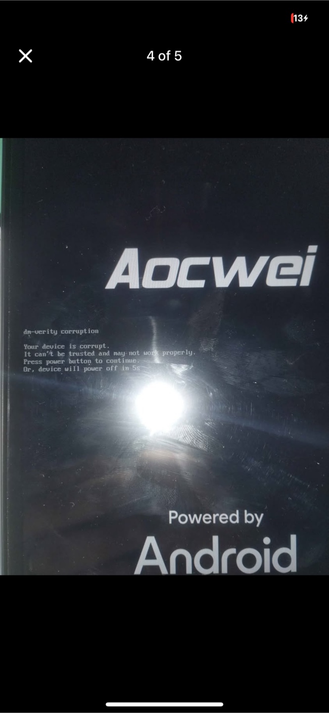 AOCWEI Android Tablet - For Parts or Repair - photo 4